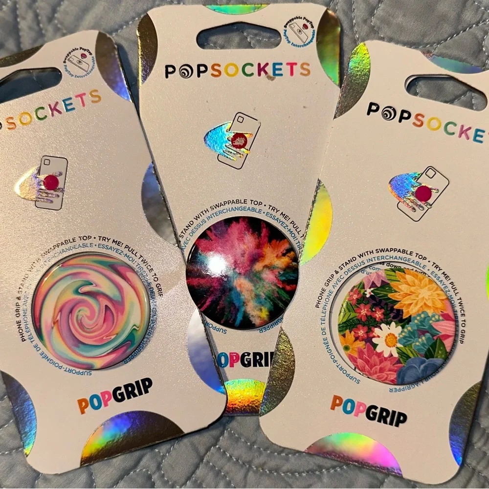 12 Brand New Popsockets. Each one is priced differently